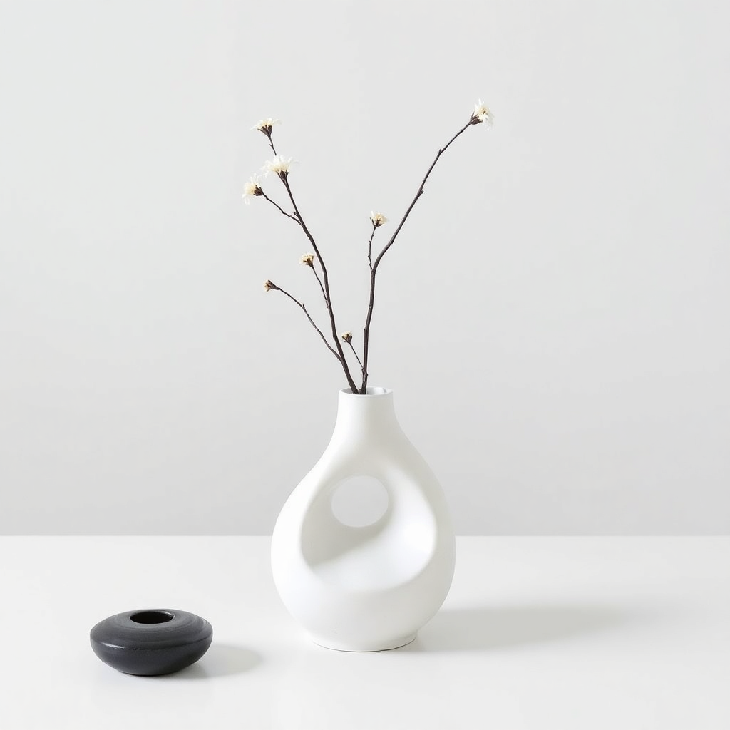 Organic Ceramic Vase